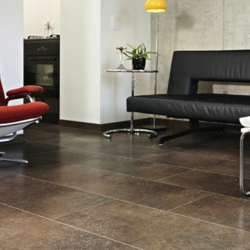 Sol Stratifié béton cuivré 642 - Pure stone par Balterio