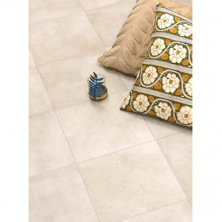 Sol Vinyle/PVC - 4m - carrelage beige clair TIVOLI - Texline par Gerflor Sol Vinyle/PVC - 4m - carrelage beige clair TIVOLI - Texline par Gerflor