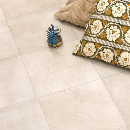 Sol Vinyle/PVC - 4m - carrelage beige clair TIVOLI - Texline par Gerflor Sol Vinyle/PVC - 4m - carrelage beige clair TIVOLI - Texline par Gerflor