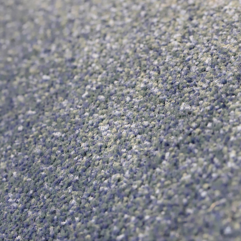 Moquette - 4m - velours bleu jean lagune CHARISMA 761par Lano