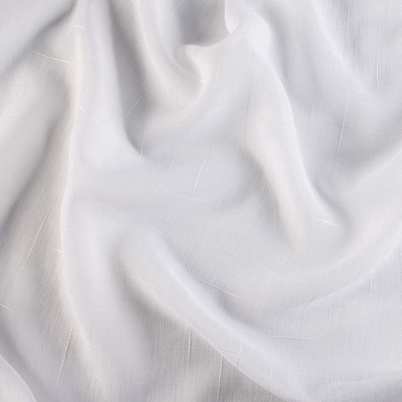 Prêt-à-Poser voilage - 140cmx240cm - uni blanc ENCELADE par Linder
