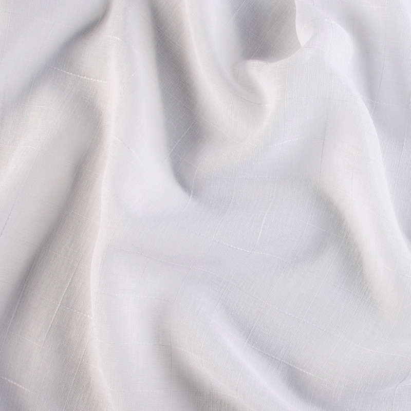 Prêt-à-Poser voilage - 140cmx240cm - uni blanc ENCELADE par Linder