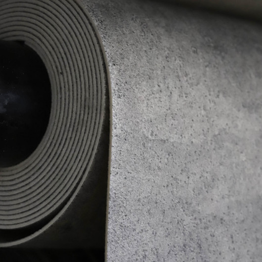 Sol Vinyle/PVC - 4m - béton gris STYX 594 - Essential Vigan par IVC