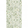 Papier peint intissé végétal vert et jaune paille JARDIN DE GIVERNY - Art of Botany par Caselio - 103000798