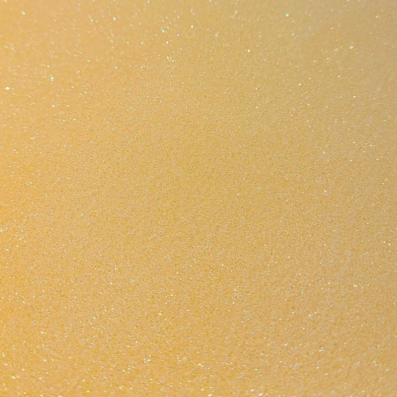 Papier peint expansé sur intissé uni jaune pailleté  SUEDE - Les Essentiels par Lutèce - 11200202