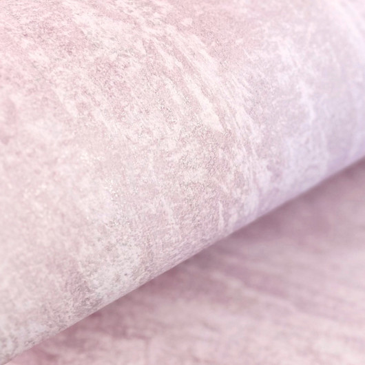 Papier peint expansé sur intissé uni rose pailleté  ECORCE - Couleurs et Matières par Lutèce - 11151503