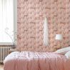Papier peint intissé végétal corail et blanc FANTAISY WORLD - The Place to Bed par Caselio - 101774001