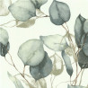 Papier peint vinyle sur intissé végétal vert EUCALYPTUS - Les Essentiels par Lutèce - 11250204