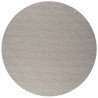 Tapis de salon - diam 160cm - Uni / Faux-uni taupe Palermo par Ragolle