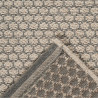 Tapis de salon - diam 160cm - Uni / Faux-uni taupe Palermo par Ragolle