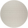 Tapis de salon - diam 160cm - Uni / Faux-uni beige PALERMO par Ragolle