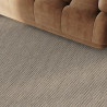 Tapis de salon - 200x290cm - Uni / Faux-uni taupe Palermo par Ragolle