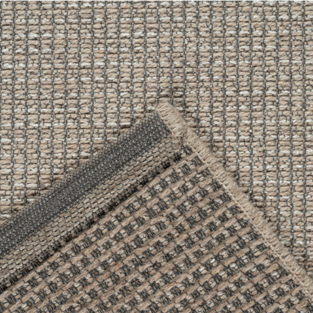 Tapis de salon - 200x290cm - Uni / Faux-uni taupe Palermo par Ragolle