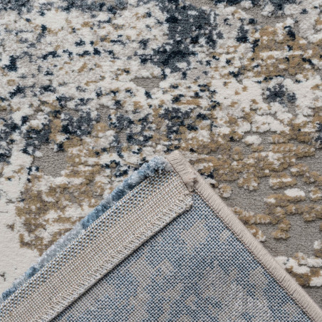 Tapis de salon - 160x230cm - Contemporain bleu, marron et beige Canyon par Ragolle