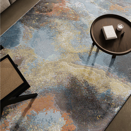 Tapis de salon - 160x230cm - Contemporain multicolore Argentum par Ragolle Tapis de salon - 160x230cm - Contemporain multicolore Argentum par Ragolle