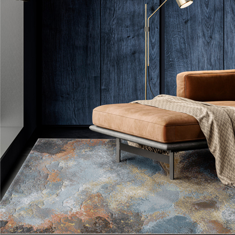 Tapis de salon - 160x230cm - Contemporain multicolore Argentum par Ragolle