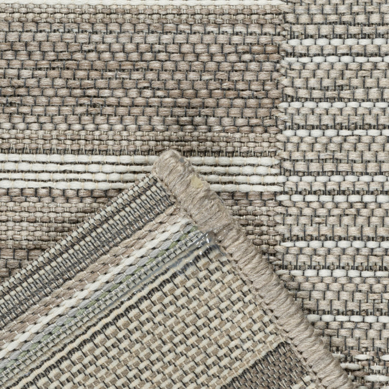 Tapis de salon - 200x290cm - Contemporain marron, crème et taupe Newport par Ragolle