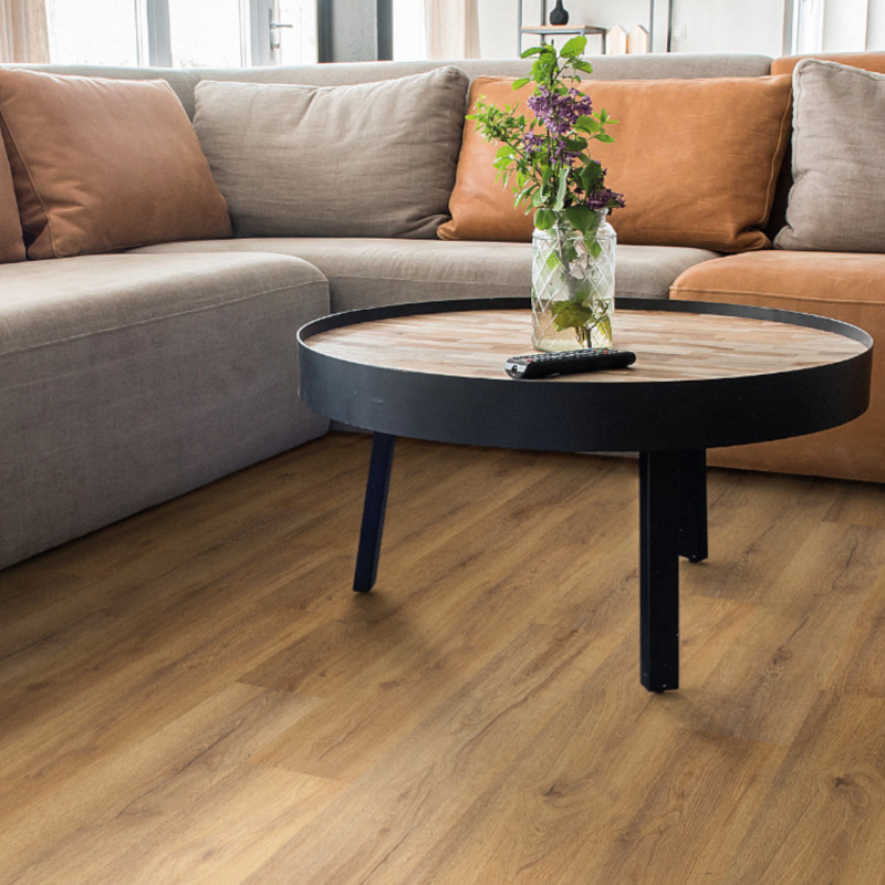 Sol Vinyle/PVC - Lame clipsable - Parquet chêne beige CYPRIAN - Aria par Kalinafloor