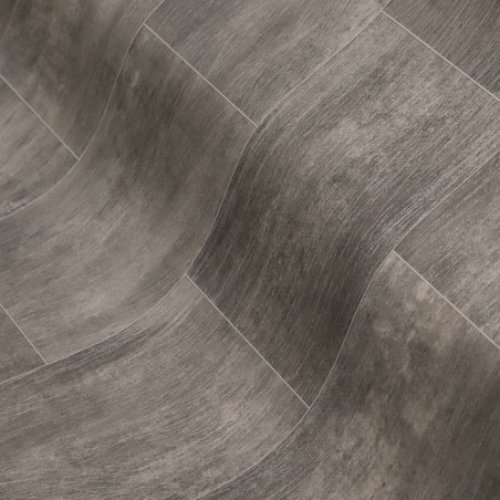 Sol Vinyle/PVC - 4m - carrelage marron et reflets gris métallisé BRIGHTON 594 Prestige Texmark par IVC Sol Vinyle/PVC - 4m - carrelage marron et reflets gris métallisé BRIGHTON 594 Prestige Texmark par IVC