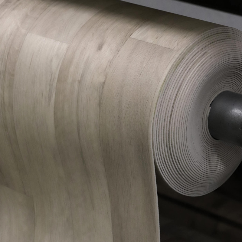 Sol Vinyle/PVC - 4m - parquet blanchi CAMARGUE 533 - Essential Vigan par IVC