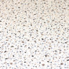 Sol Vinyle/PVC - 4m - terrazzo beige et noir sur fond écru MARMETTE 534 Prestige Ultimate Stone - par IVC