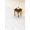 Sol Vinyle/PVC - 4m - terrazzo beige et noir sur fond écru MARMETTE 534 Prestige Ultimate Stone - par IVC