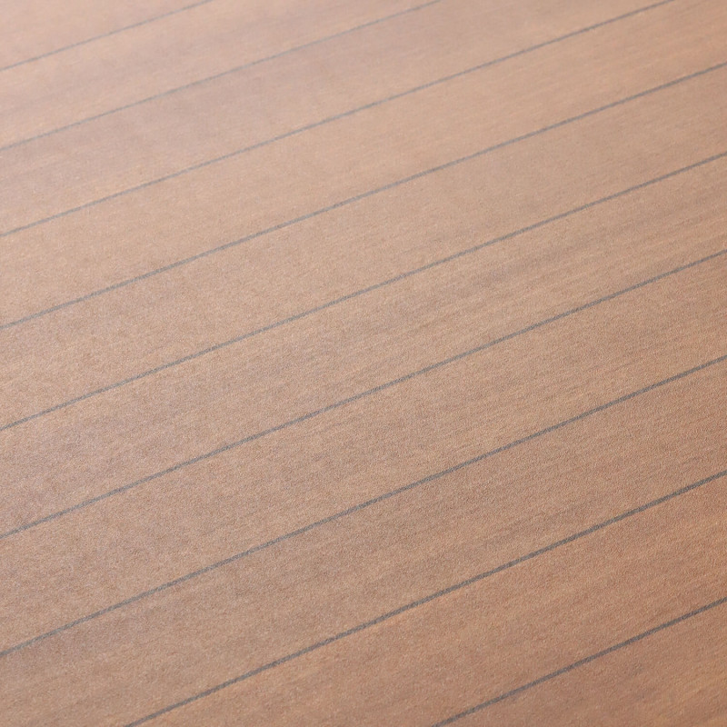 Sol Vinyle/PVC - 2m - pont de bateau teck et noir CLIPPER 536 Prestige Texmark par IVC