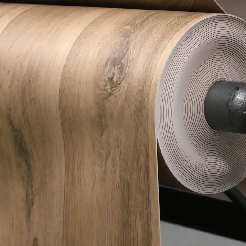 Sol Vinyle/PVC - 3m - parquet chêne blond SHERPA 532 - Essential Vigan par IVC