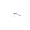 Seuil de porte invisible multi-niveaux - 93cm x 41mm - Or HARMONY par Dinac