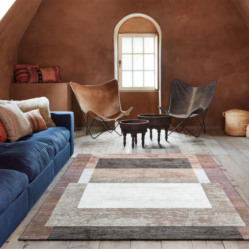 Tapis de salon - 160x230cm - Contemporain multicolore Argentum par Ragolle