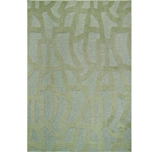 Tapis de salon - 160x230cm - Contemporain vert kaki Tweed par Ragolle