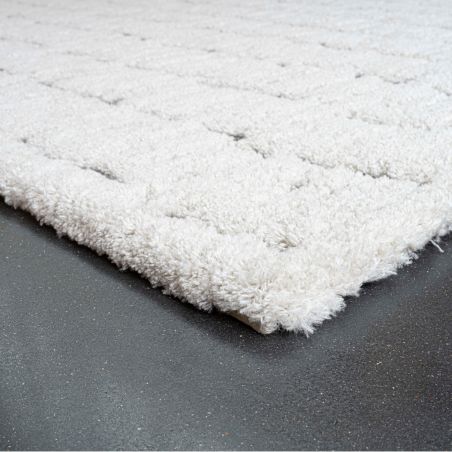 Tapis de salon - 160x230cm - Contemporain blanc et noir Masai par Ragolle