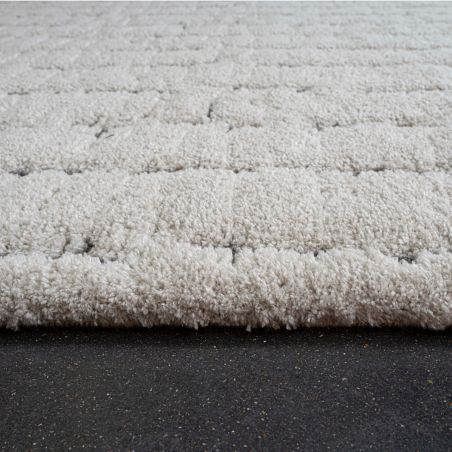 Tapis de salon - 160x230cm - Contemporain blanc et noir Masai par Ragolle