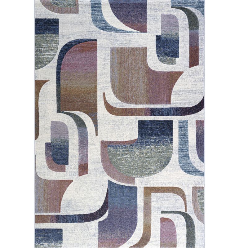 Tapis de salon - 160x230cm - Contemporain multicolore Argentum par Ragolle