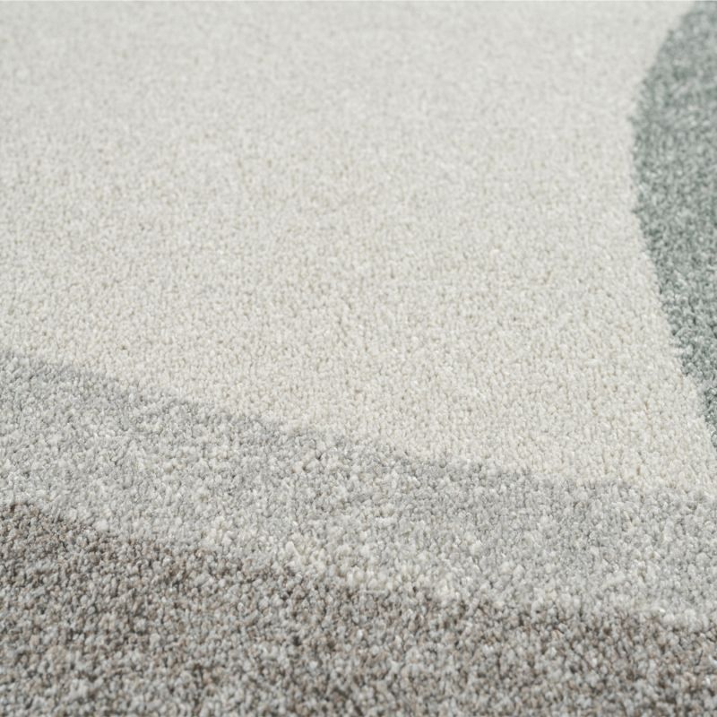 Tapis de salon - 133x195cm - Contemporain gris, vert et beige Madison par Ragolle