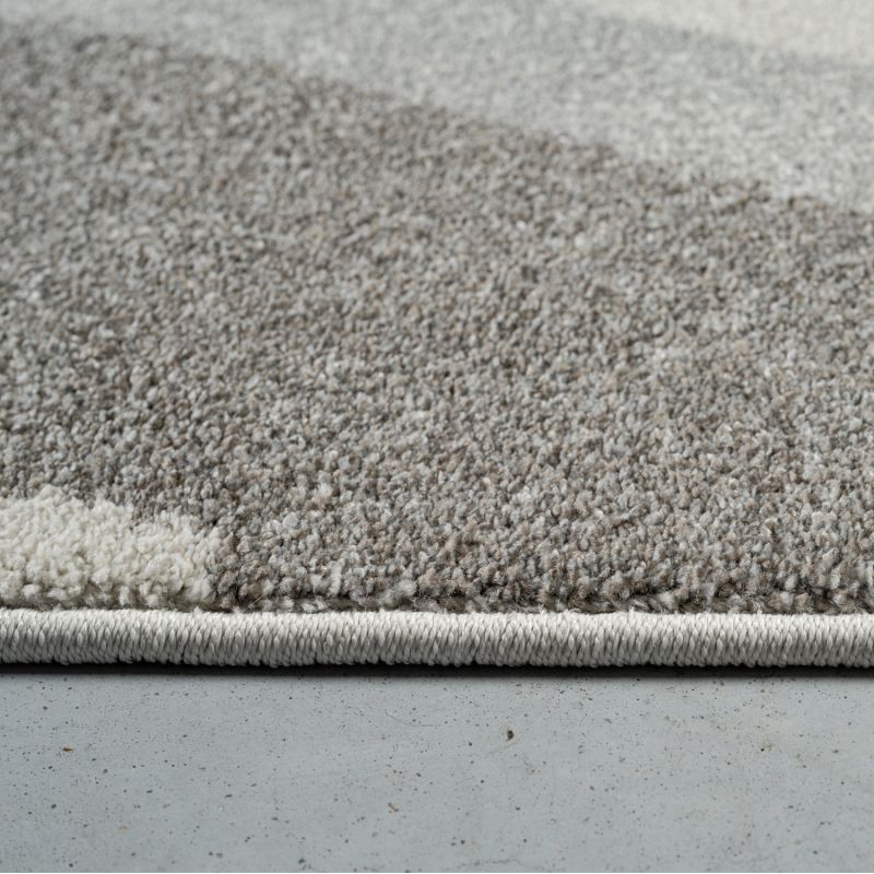 Tapis de salon - 133x195cm - Contemporain gris, vert et beige Madison par Ragolle