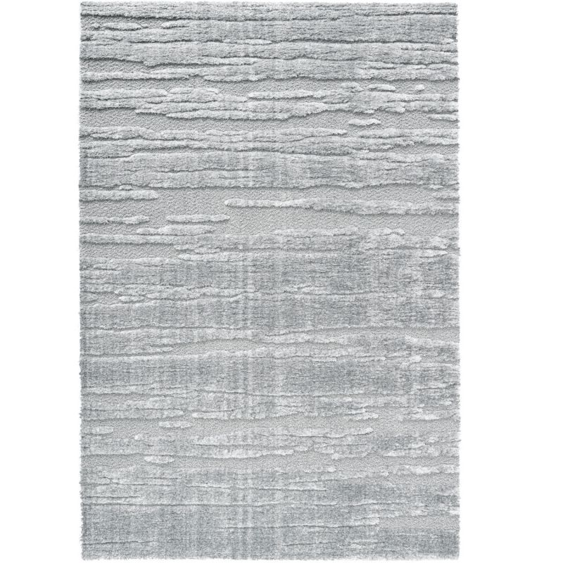 Tapis de salon - 80x150cm - Uni / Faux-uni gris souris Limba par Ragolle