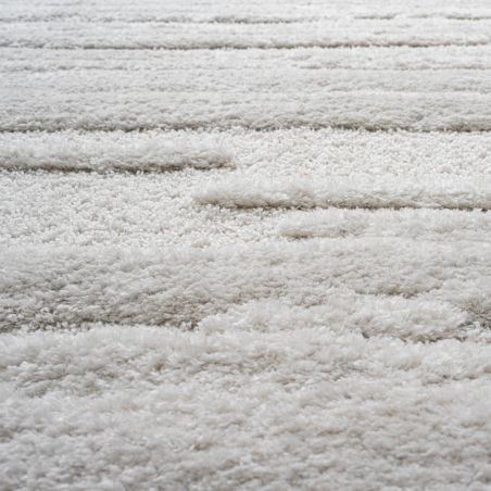 Tapis de salon - 80x150cm - Uni / Faux-uni blanc Limba par Ragolle