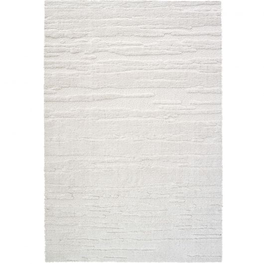 Tapis de salon - 80x150cm - Uni / Faux-uni blanc Limba par Ragolle