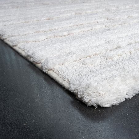 Tapis de salon - 80x150cm - Uni / Faux-uni blanc Limba par Ragolle