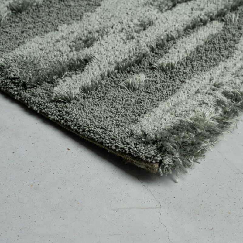 Tapis de salon - 80x150cm - Uni / Faux-uni vert foncé Limba par Ragolle