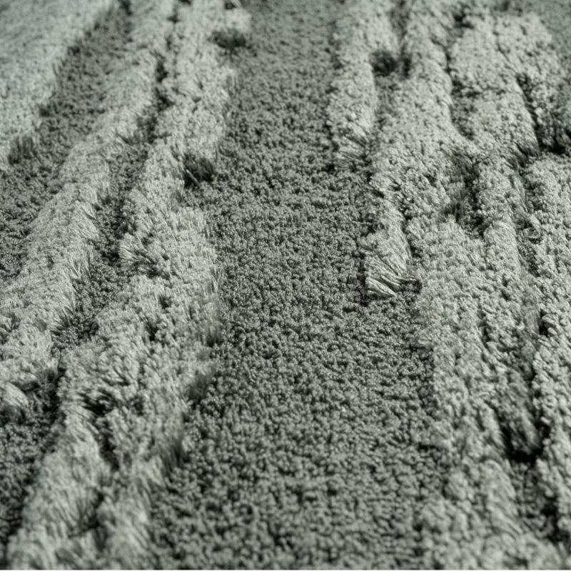 Tapis de salon - 80x150cm - Uni / Faux-uni vert foncé Limba par Ragolle