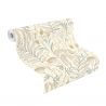 Papier peint intissé végétal camel et blau JARDIN LEGER - Sélection par Rasch - 583007