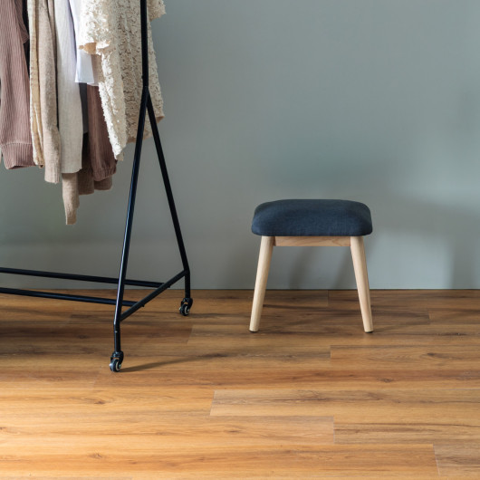 Sol Vinyle/PVC - Lame clipsable - Parquet  chêne naturel CURACAO - Sorrente Natural par Sol Color