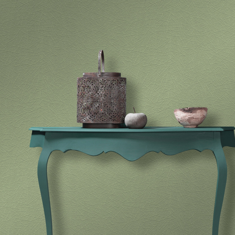 Papier à peindre motif graphique blanc ROLLOVER DÉCO par Erismann