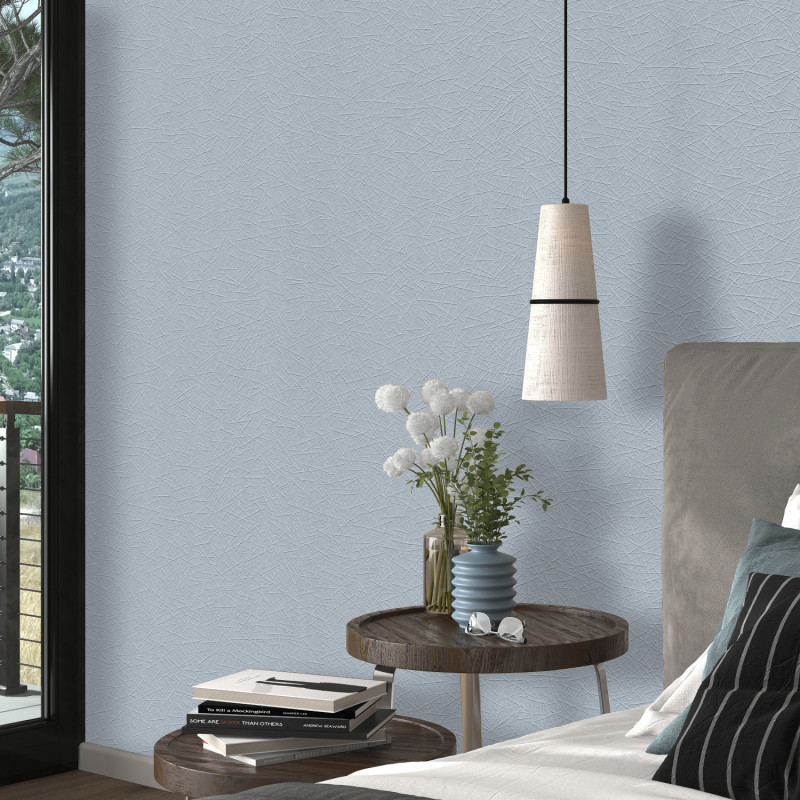 Papier à peindre motif graphique blanc ROLLOVER DÉCO par Erismann