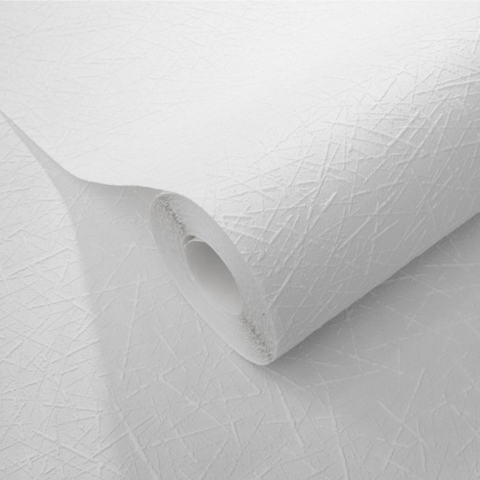 Papier à peindre motif graphique blanc ROLLOVER DÉCO par Erismann