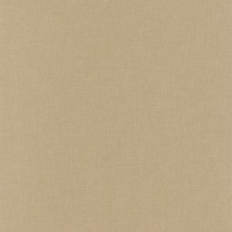 Papier peint vinyle sur intissé uni beige moyen LINEN - Linen par Caselio - 68521356