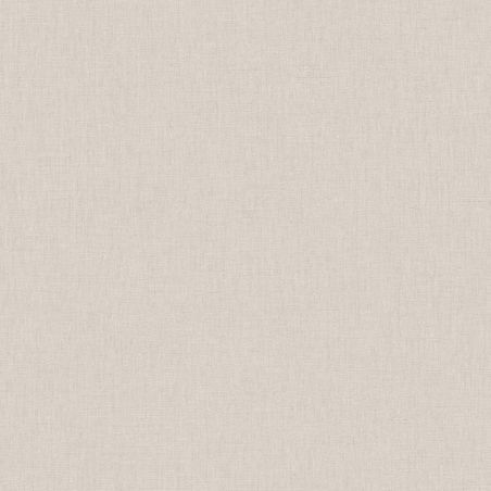 Papier peint vinyle sur intissé uni taupe clair LINEN - Linen par Caselio - 68521632
