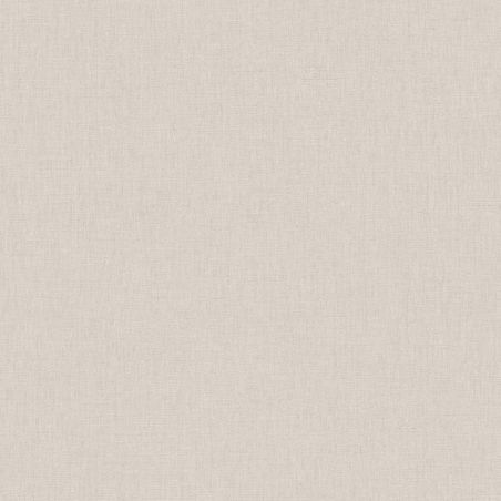 Papier peint vinyle sur intissé uni taupe clair LINEN - Linen par Caselio - 68521632